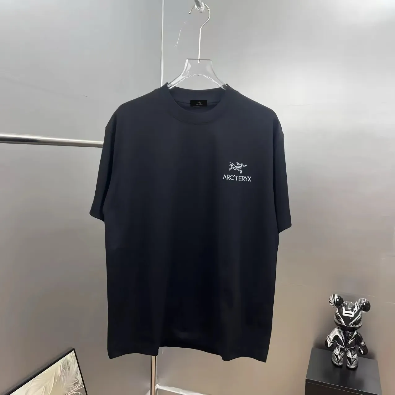 Arc～ logo， 《 》 7A tee ， Same Style ， : Black White Coffee Brown Size：S（90-130 ） M（125-150 ） L（135-165 ） XL（160-190 ） XXL（185 ）